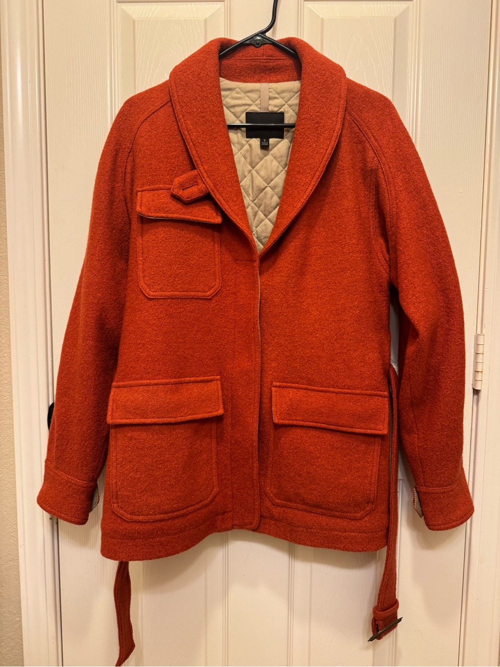 Banana Republic Wool Belted Coat S